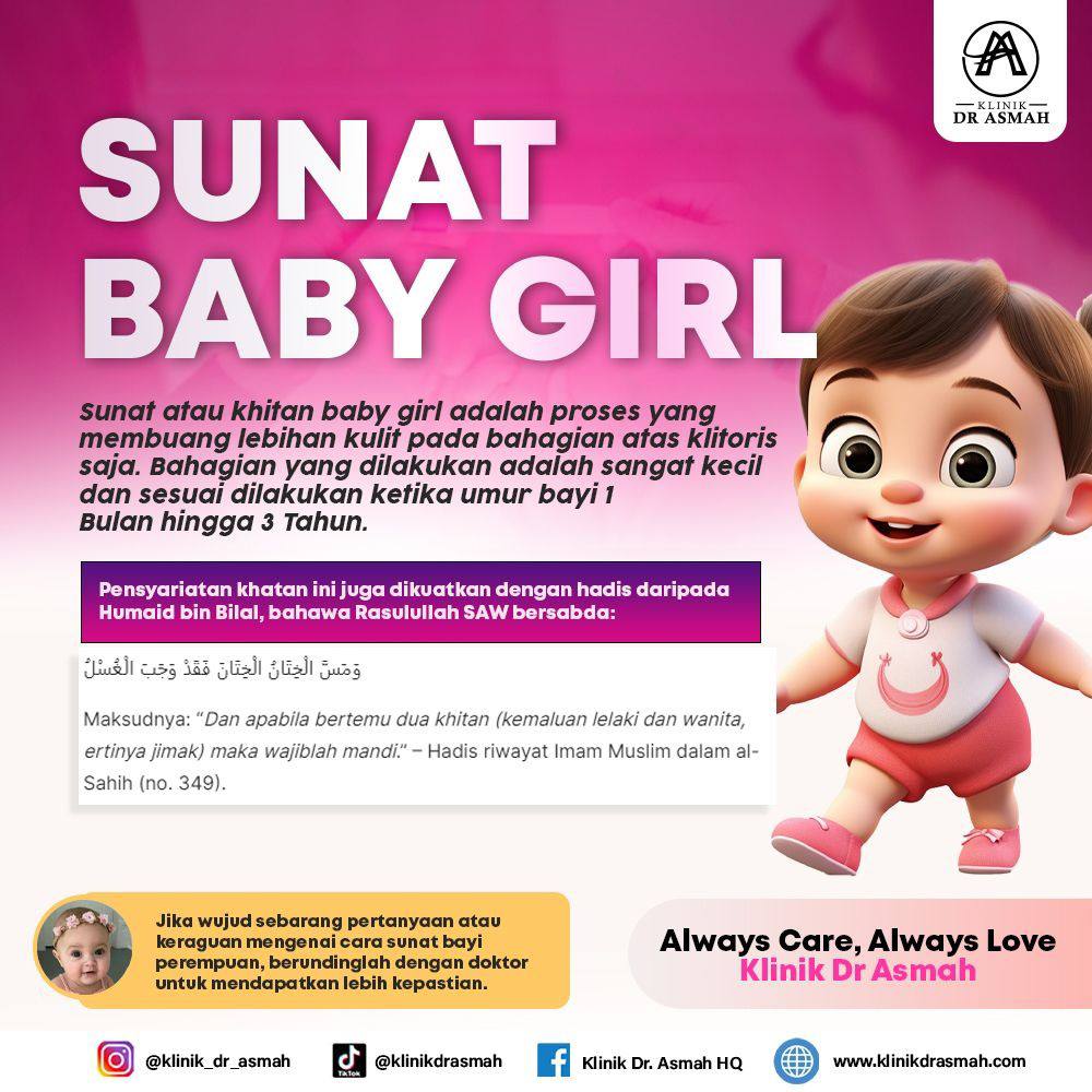 SUNAT BAYI PEREMPUAN